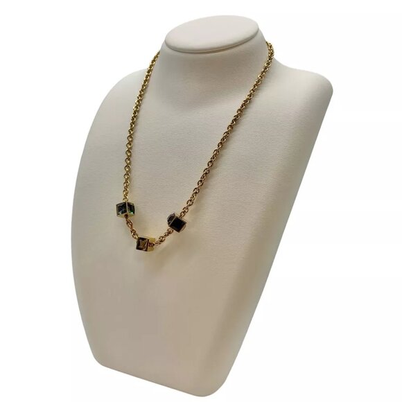 LOUIS VUITTON Collier Gamble Necklace M61167 Gold Metallic - Picture 1 of 9